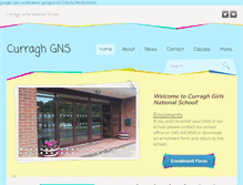 Tablet Screenshot of curraghgns.com